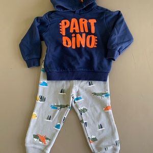 Carter’s 24 Month Dinosaur Sweatshirt & Sweatpants Set